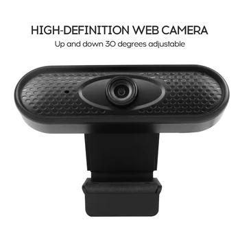 HD Web Camera 720P/1080P Webcam Angle Adjustable Stable Base with Mic Wide Compatibility Video Call for Gaming Laptop
HD Web Camera 720P/1080P Webcam Angle Adjustable Stable Base with Mic Wide Compatibility Video Call for Gaming Laptop