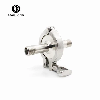 304 Stainless Steel Sanitary Pipe Fitting Set 1/4“1-1/2" BSP Male Thread Ferrule + 1.5" Tri Clamp + Silicon Gasket For Home Brew 
304 Stainless Steel Sanitary Pipe Fitting Set 1/4“1-1/2" BSP Male Thread Ferrule + 1.5" Tri Clamp + Silicon Gasket For Home Brew