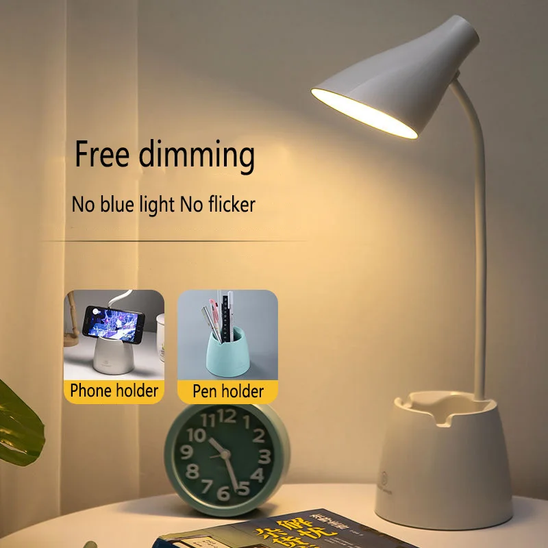 Desk Lamp Eye Protection Learning USB Rechargeable Plug-in Student Dormitory Bedroom Night Lamp Bedside Lamp
Desk Lamp Eye Protection Learning USB Rechargeable Plug-in Student Dormitory Bedroom Night Lamp Bedside Lamp