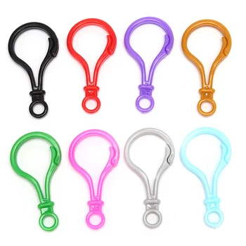 20pcs Multicolor Plastic Bulb Shape Lobster Trigger Clasps Bag Purse Key Ring Hook Finding Keychain Jewelry Making Buckle
20pcs Multicolor Plastic Bulb Shape Lobster Trigger Clasps Bag Purse Key Ring Hook Finding Keychain Jewelry Making Buckle
