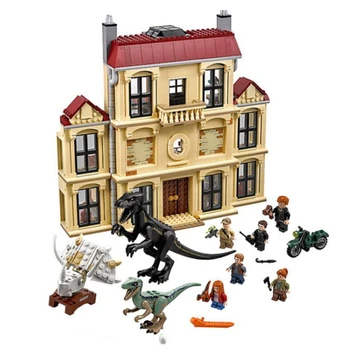1046pcs Compatible Lepining Jurassic World Dinosaur Indoraptor Rampage At Lockwood Estate Building Block Toys For Children 
1046pcs Compatible Lepining Jurassic World Dinosaur Indoraptor Rampage At Lockwood Estate Building Block Toys For Children