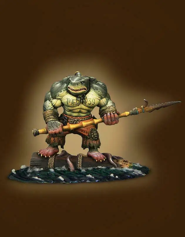 Unassambled 1/32 52mm ancient stand orc with base Resin figure miniature model kits Unpainted
Unassambled 1/32 52mm ancient stand orc with base Resin figure miniature model kits Unpainted