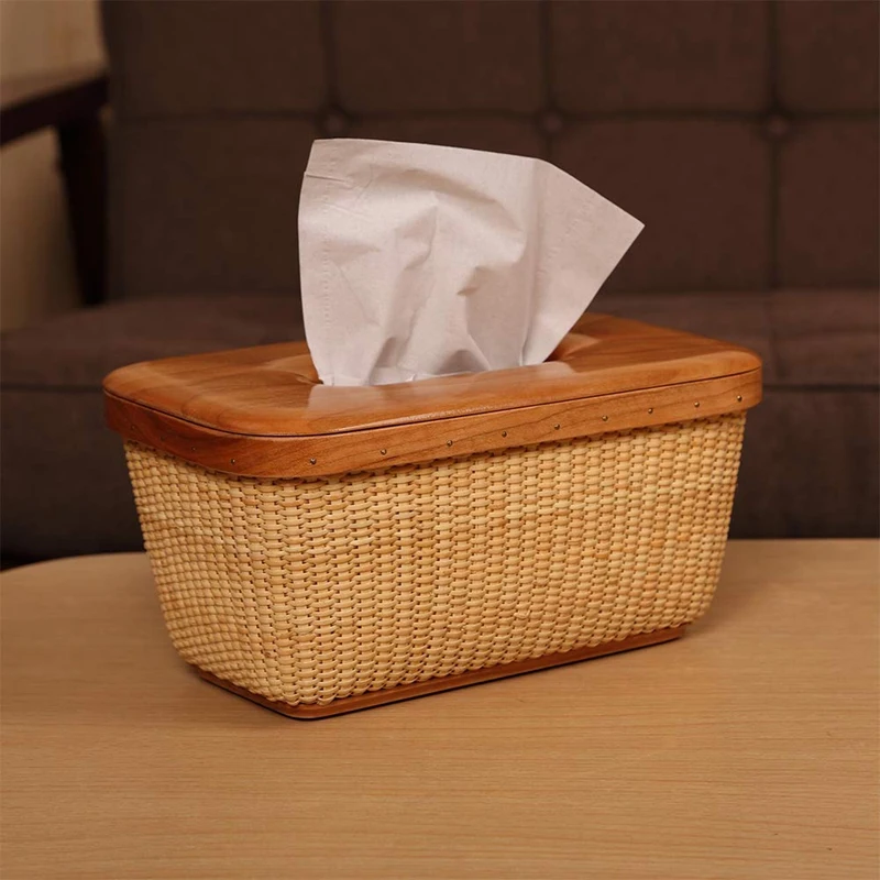 Rattan Tissue Holders Modern Square Paper Facial Tissue Box Extraction Paper Rectangular Holder for Storage On Bathroom Vanity
Rattan Tissue Holders Modern Square Paper Facial Tissue Box Extraction Paper Rectangular Holder for Storage On Bathroom Vanity