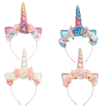 Unicorn Baby Girl Headbands Hoops Simulate Floral Headbands Ins Cat Ear Headpiece Party Hair Accessories Bandeau Bebe Fille 
Unicorn Baby Girl Headbands Hoops Simulate Floral Headbands Ins Cat Ear Headpiece Party Hair Accessories Bandeau Bebe Fille