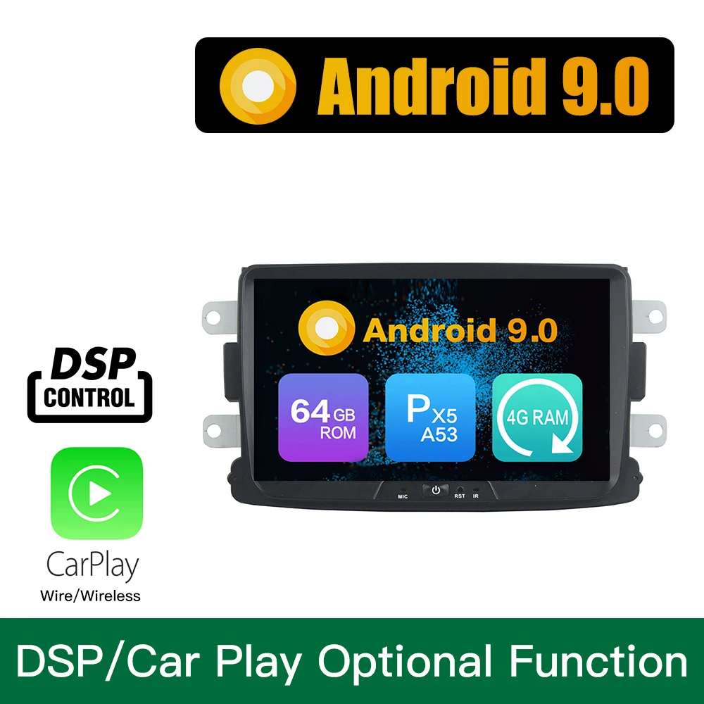 Android Car DVD GPS Navigation Multimedia Player Car Stereo For Renault Duster Radio Headunit 1