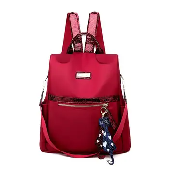 3-in-1 Anti Theft Women Backpack Durable Fabric Oxford School Bag Solid Color Pretty Style Girls Backpack Female Travel Backpack
3-in-1 Anti Theft Women Backpack Durable Fabric Oxford School Bag Solid Color Pretty Style Girls Backpack Female Travel Backpack