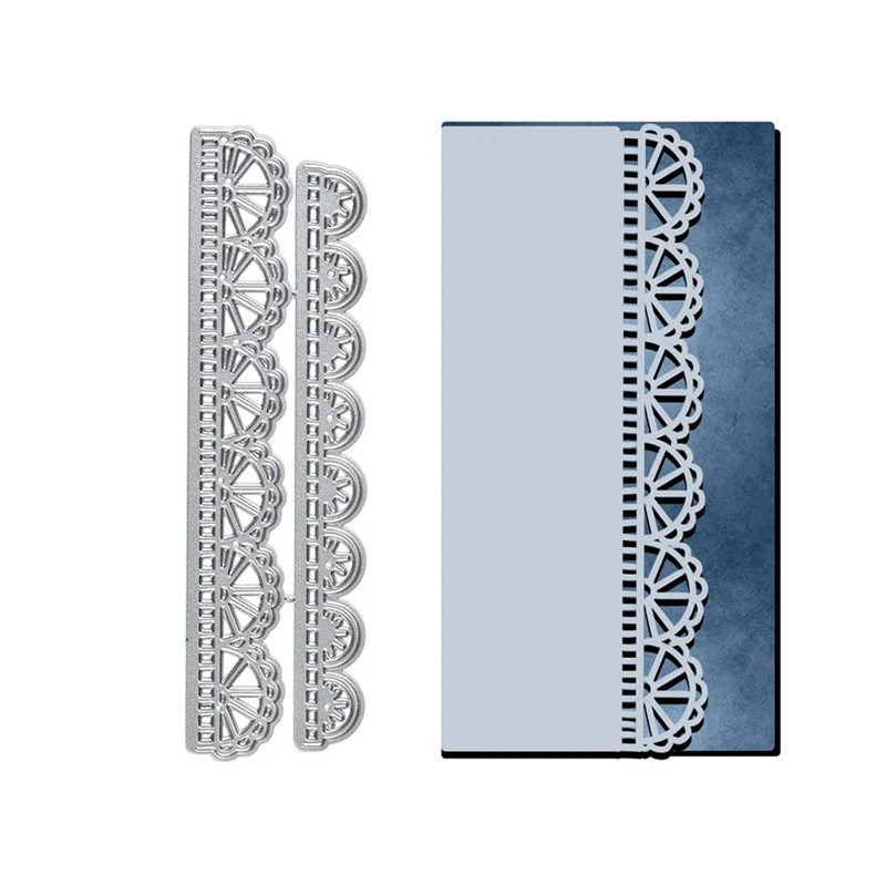 Kokorosa Cutting Dies Metal Dies Semicircle Lace Border Edge Die Scrapbooking Album Card Making Embossing Stencil Diecuts
Kokorosa Cutting Dies Metal Dies Semicircle Lace Border Edge Die Scrapbooking Album Card Making Embossing Stencil Diecuts