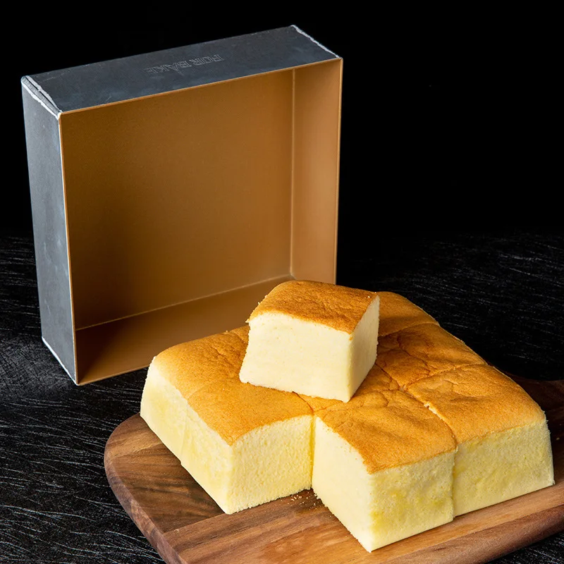 Square Baking Mold Cake Tray Golden Nonstick Cheese Biscuit Pan Aluminum Alloy Bread Bakeware Home Kitchen Tools 18x18x6cm 
Square Baking Mold Cake Tray Golden Nonstick Cheese Biscuit Pan Aluminum Alloy Bread Bakeware Home Kitchen Tools 18x18x6cm