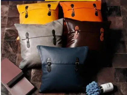 Pillowcase solid color sofa cushion cover Office pu leather hug pillowcase Simulation leather pillowcase
Pillowcase solid color sofa cushion cover Office pu leather hug pillowcase Simulation leather pillowcase