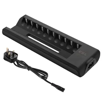 EBL 10 Bay Alkaline AA AAA Battery Charger for Single Use Disposable Batteries US A1 
EBL 10 Bay Alkaline AA AAA Battery Charger for Single Use Disposable Batteries US A1