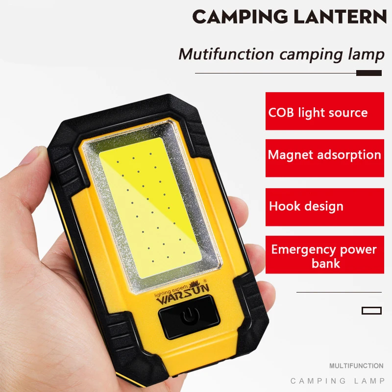 LED Mutifunction USB Camping Emergency Light Outdoor Fall prevention Mobile Rechargeable Magnet Adsorption Climbing lamp
LED Mutifunction USB Camping Emergency Light Outdoor Fall prevention Mobile Rechargeable Magnet Adsorption Climbing lamp