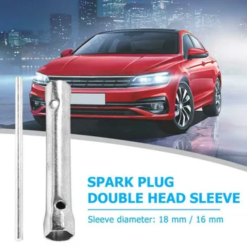 16/18mm Spark Plug Socket Wrench Spanner + Torque Bar Handle Vehicle Repair Tool Applicable To The Maintenance Of Various Types
16/18mm Spark Plug Socket Wrench Spanner + Torque Bar Handle Vehicle Repair Tool Applicable To The Maintenance Of Various Types