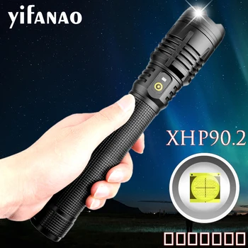 Upgraded XHP90.2 Most Powerful LED Flashlight Micro Usb Rechargeable Zoom Torch Handheld Light XHP70 XHP50 Flashlight 18650
Upgraded XHP90.2 Most Powerful LED Flashlight Micro Usb Rechargeable Zoom Torch Handheld Light XHP70 XHP50 Flashlight 18650