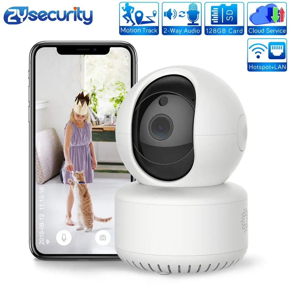 1080P Wireless Home Security IP Camera Smart Auto Tracking Wifi PTZ Camera SD Card Audio Alarm CCTV Video Surveillance IP Camera
1080P Wireless Home Security IP Camera Smart Auto Tracking Wifi PTZ Camera SD Card Audio Alarm CCTV Video Surveillance IP Camera
