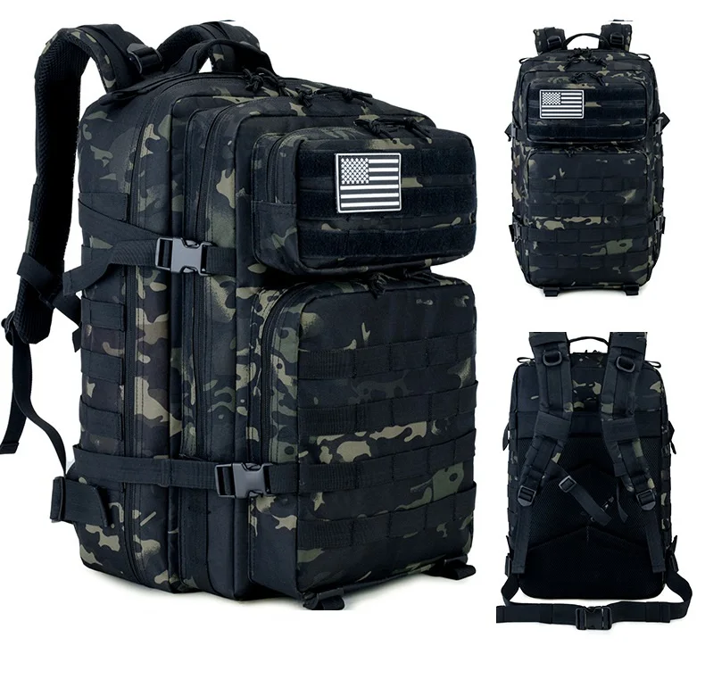 45L Military Molle Backpack Tactical Waterproof Rucksack7