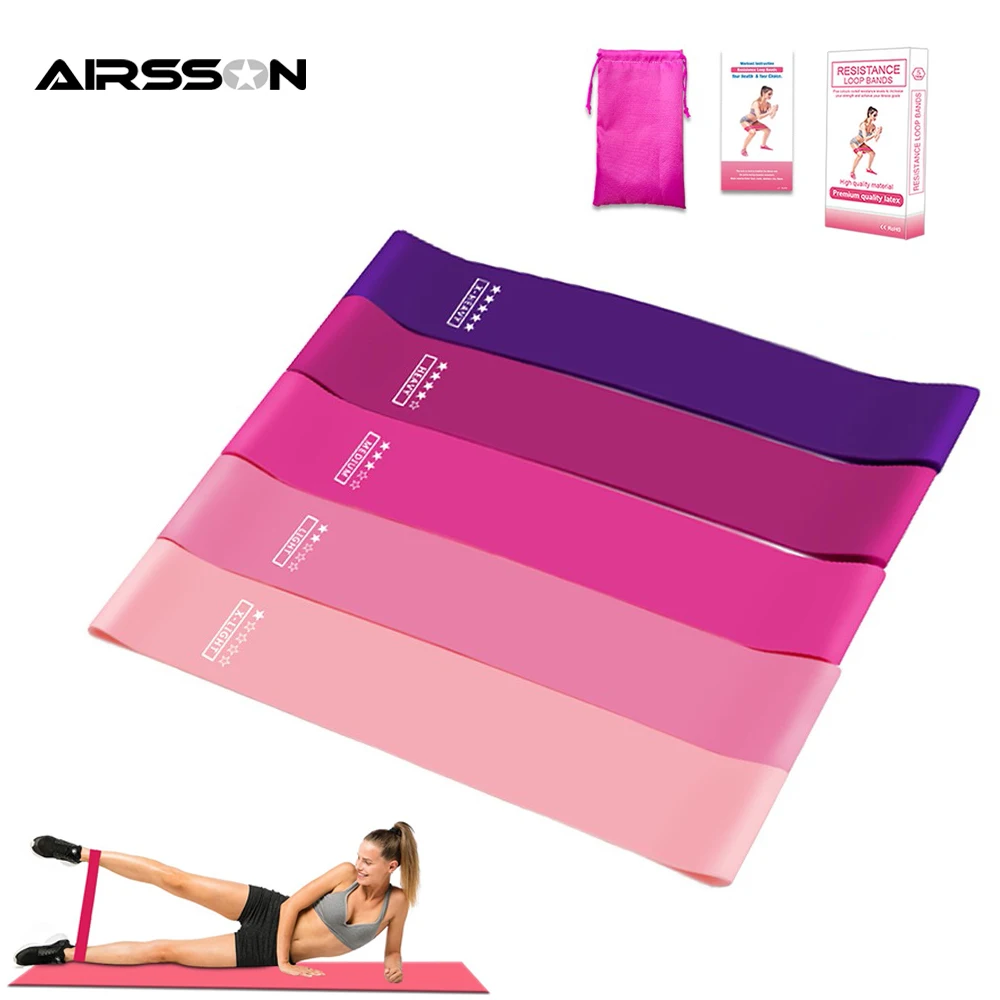5pcs Yoga Crossfit Resistance Bands Rubber Training Pull Rope For Sports Pilates Expander Fitness Gum Gym Workout Equipment
5pcs Yoga Crossfit Resistance Bands Rubber Training Pull Rope For Sports Pilates Expander Fitness Gum Gym Workout Equipment