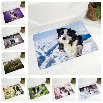 Scotland Border Collie Door Mat Non-Slip Doormat Flannel Carpet Floor Mat for Bedroom Hallway Decor Pet Dog Animal Rug 40x60cm
Scotland Border Collie Door Mat Non-Slip Doormat Flannel Carpet Floor Mat for Bedroom Hallway Decor Pet Dog Animal Rug 40x60cm
