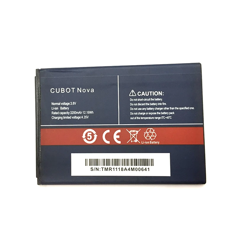 NEW Original 3200mAh nova battery for cubot nova High Quality Battery+Tracking Number
NEW Original 3200mAh nova battery for cubot nova High Quality Battery+Tracking Number