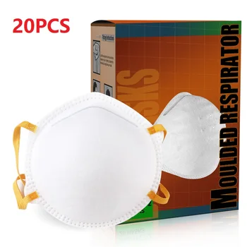 20 Pcs Face Masks Dust Respirator Mouth Masks Adaptable Against Pollution Breathable Mask Filter 6-Layer
20 Pcs Face Masks Dust Respirator Mouth Masks Adaptable Against Pollution Breathable Mask Filter 6-Layer