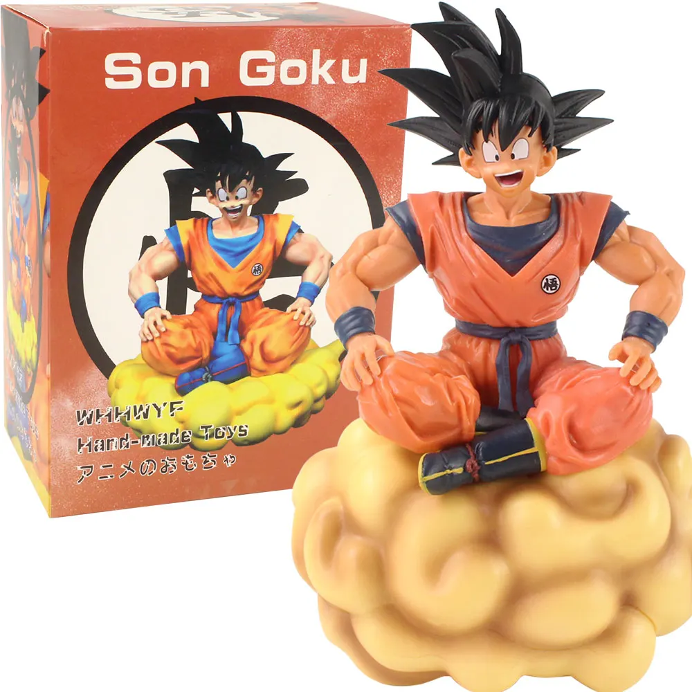 Фигурка Dragon Ball Z 20 см фигурка Сон Гоку Figma Kakarotto сальто на облаке мультяшный