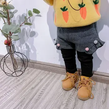 Baby Girl Leggings 2019 New Toddler Girl Winter Clothes Kids Girls Cute Velvet Skirt-pants Baby Pompoms Legging Toddler Trousers 
Baby Girl Leggings 2019 New Toddler Girl Winter Clothes Kids Girls Cute Velvet Skirt-pants Baby Pompoms Legging Toddler Trousers