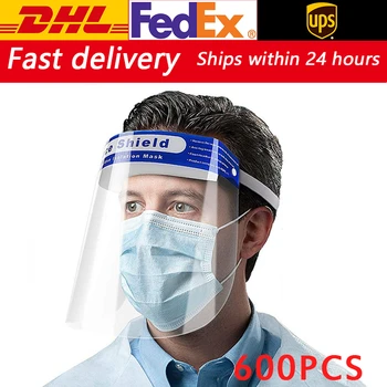 600PCS Reusable Face Shield Adjustable Transparent Full Face Protective Visor With Eye & Head Safety Protection
600PCS Reusable Face Shield Adjustable Transparent Full Face Protective Visor With Eye & Head Safety Protection