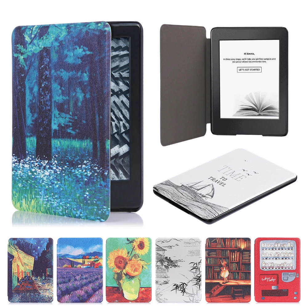 New Flip Protective Shell Cover Ultra Slim Smart Case Magnetic PU Leather Protective Cover For Amazon Kindle Paperwhite 1/2/3
New Flip Protective Shell Cover Ultra Slim Smart Case Magnetic PU Leather Protective Cover For Amazon Kindle Paperwhite 1/2/3