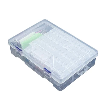 Jewelry 64 Box Storage Box Display Box DIY Handmade Beaded Box Nail Art Transparent Mini Box Plastic Tool Box
Jewelry 64 Box Storage Box Display Box DIY Handmade Beaded Box Nail Art Transparent Mini Box Plastic Tool Box
