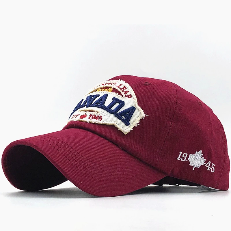 

2020 New men's baseball cap for women snapback hat CANADA embroidery bone cap gorras casual casquette fishing baseball hat