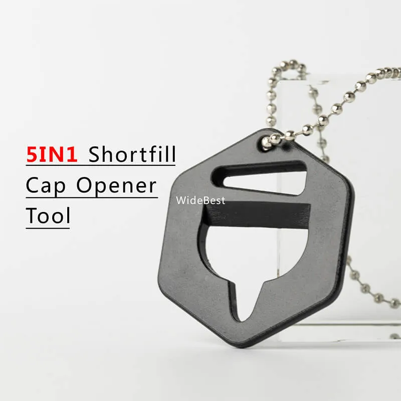 5 In 1 Vape E Liquid Shortfill Bottle Opener Tool Cap Removal For 10ml/30ml/50ml/60ml/120ml Bottle Cap
5 In 1 Vape E Liquid Shortfill Bottle Opener Tool Cap Removal For 10ml/30ml/50ml/60ml/120ml Bottle Cap