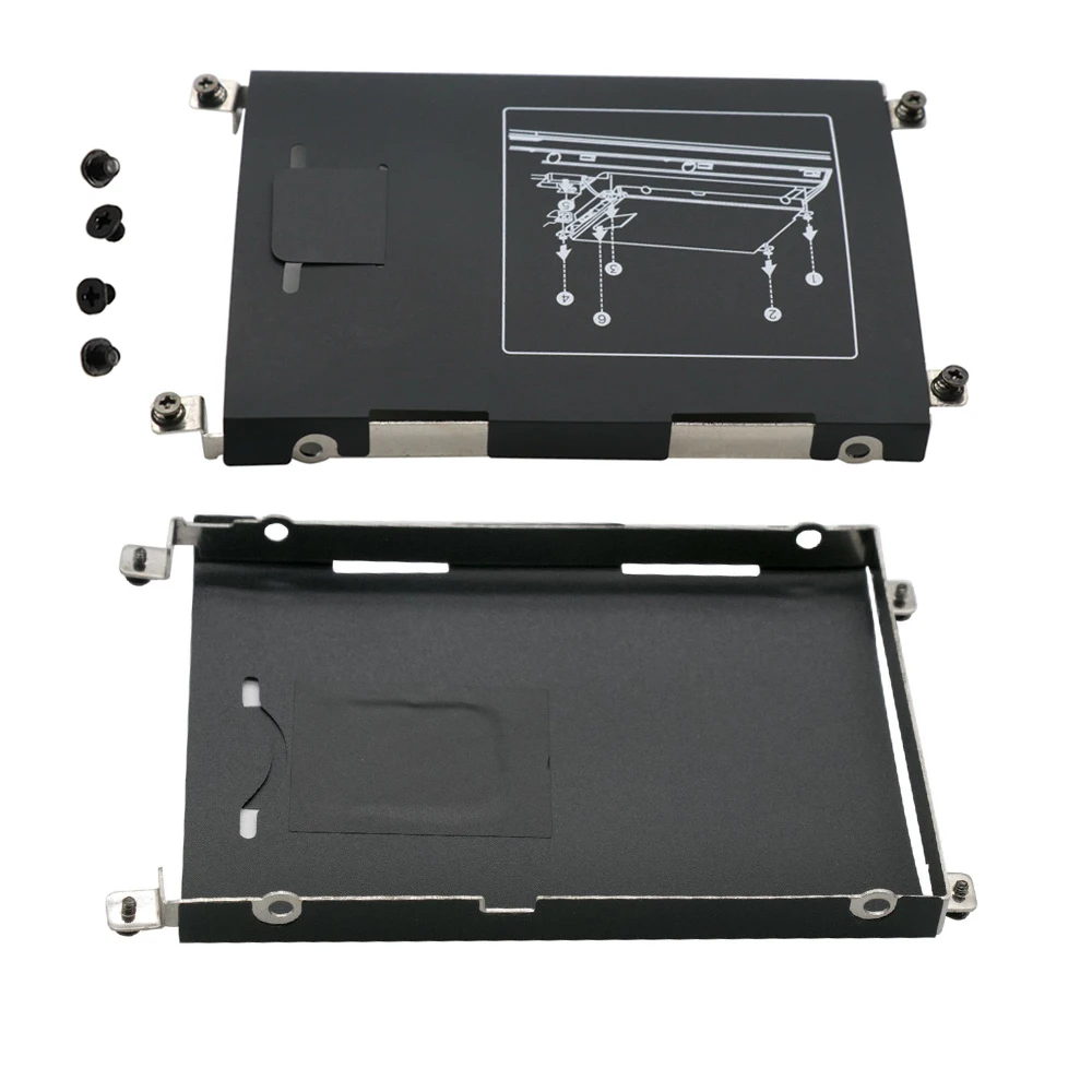 

New Notebook Repair Accessory 2.5'' Hard Drive Bracket Frame Tray Carrier 640 645 650 655 G1 Laptop HDD Caddy with Screws