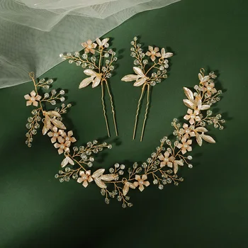 New Handmade Antique Pearl Hair Band U-Shaped headbands sets hair accessories for women wedding
New Handmade Antique Pearl Hair Band U-Shaped headbands sets hair accessories for women wedding