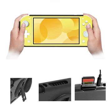 TPU Shockproof Protective Case for Nintend Switch Lite Console Grip Kickstand Double Card Slot Design Back Cover Shell
TPU Shockproof Protective Case for Nintend Switch Lite Console Grip Kickstand Double Card Slot Design Back Cover Shell
