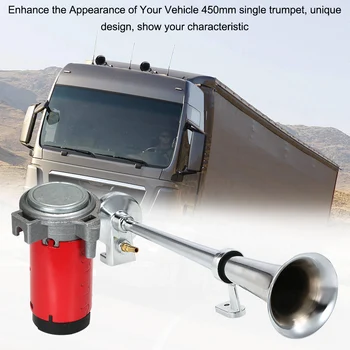 Hot Universal 12V Single Trumpet Horn of Air Electric Air Horn Compressor 180dB Super Loud for Trucks Lorrys Cars Horn
Hot Universal 12V Single Trumpet Horn of Air Electric Air Horn Compressor 180dB Super Loud for Trucks Lorrys Cars Horn