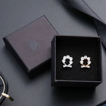 48Pcs Small Size Jewelry Cases Black Kraft Paper Jewelry Box Storage Box (Black)
48Pcs Small Size Jewelry Cases Black Kraft Paper Jewelry Box Storage Box (Black)