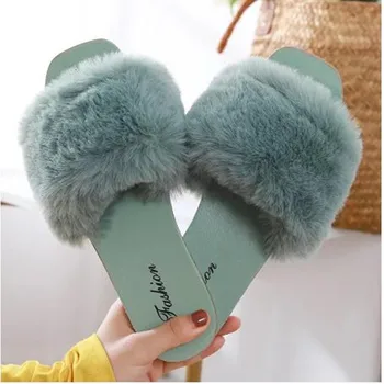 Indoor Home Floor Soft Women's Shoes Warm Cute Animal Fox Winter Fur Home Shoes Women's Warm Cotton Slippers
Indoor Home Floor Soft Women's Shoes Warm Cute Animal Fox Winter Fur Home Shoes Women's Warm Cotton Slippers