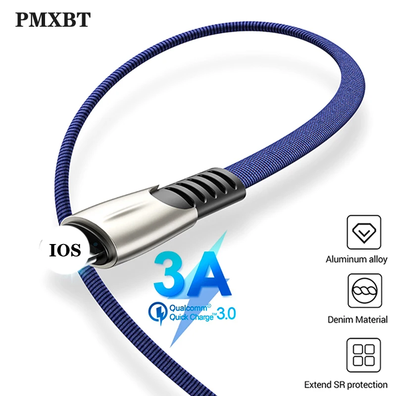 Fast Charger USB Cable For iPhone XS MAX XR X Cables Quick Charge Wire Cord For iPad X 10 7 8 Plus 6s 6 5 Charging For IOS 11 12
Fast Charger USB Cable For iPhone XS MAX XR X Cables Quick Charge Wire Cord For iPad X 10 7 8 Plus 6s 6 5 Charging For IOS 11 12