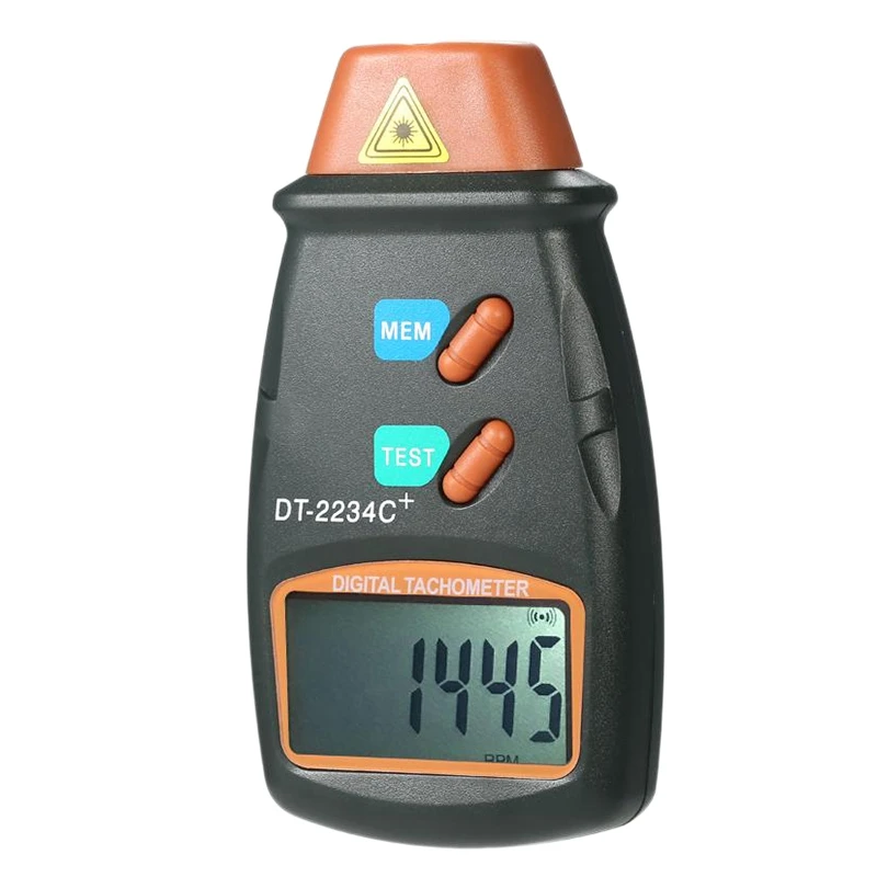 Digital Tachometer Rpm Meter Non-Contact 2.5Rpm-99999Rpm Lcd Display Speed Meter Dt2234C Tester Speed
Digital Tachometer Rpm Meter Non-Contact 2.5Rpm-99999Rpm Lcd Display Speed Meter Dt2234C Tester Speed