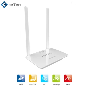 

300Mbps Wireless WiFi Router Wi-Fi Repeater Booster 802.11b/g/n WPS 2.4G Network Router Extender Antenna Wifi Router Easy Setup
