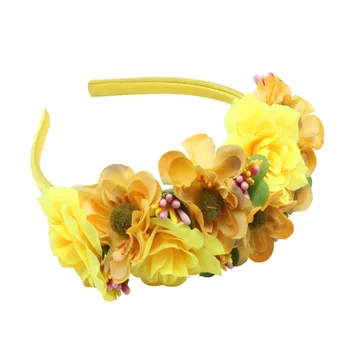 Kawaii Childrens Wreath Hairband Bracelet Set Simulation Azalea Girls Hair Band Flower Performance Headdress Anniversaire Enfant 
Kawaii Childrens Wreath Hairband Bracelet Set Simulation Azalea Girls Hair Band Flower Performance Headdress Anniversaire Enfant