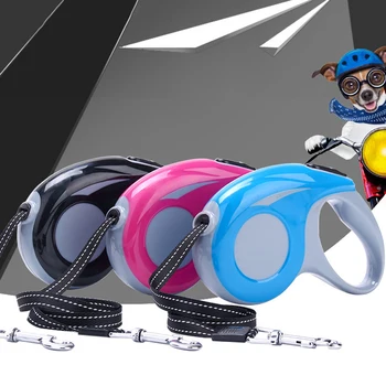 Pet Supplies Automatic Retractable Dog Leash Roulette Nylon Traction Rope 5 Meter Roulette Milking Dogs Extending Walking Lead 
Pet Supplies Automatic Retractable Dog Leash Roulette Nylon Traction Rope 5 Meter Roulette Milking Dogs Extending Walking Lead