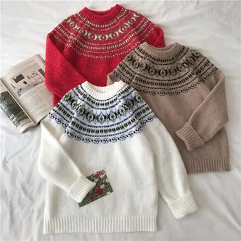 3 colors Women knitted Sweater Autumn and winter korean style female thick warm vintage Sweaters and pullovers womens (C9379)
3 colors Women knitted Sweater Autumn and winter korean style female thick warm vintage Sweaters and pullovers womens (C9379)