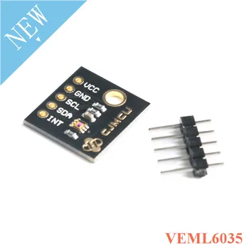 VEML6035 Ambient Light Sensor Module 3.3V I2C IIC Interface 16-bit Low Power Consumption High Sensitivity CMOS CJMCU-6035
VEML6035 Ambient Light Sensor Module 3.3V I2C IIC Interface 16-bit Low Power Consumption High Sensitivity CMOS CJMCU-6035