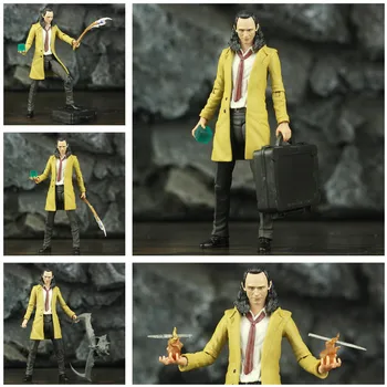Custom Marvel Loki 6" Action Figure Laufey Odin son Legends With Scepter Tesseract Swords Weapons Crown of Surtur Toys Doll
Custom Marvel Loki 6" Action Figure Laufey Odin son Legends With Scepter Tesseract Swords Weapons Crown of Surtur Toys Doll