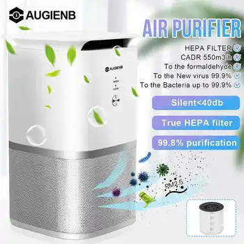 AUGIENB A-DST02 Air Purifier Active Carbon HEPA Filter Sterilizer Odor Allergies Remover for Smoke VOCs Pollen Dander Smog PM2.5
AUGIENB A-DST02 Air Purifier Active Carbon HEPA Filter Sterilizer Odor Allergies Remover for Smoke VOCs Pollen Dander Smog PM2.5