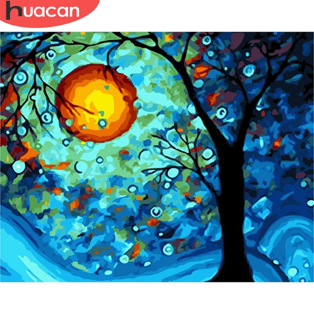 HUACAN Paint By Numbers Tree Landscape Kits Drawing Canvas HandPainted Gift DIY Oil Painting Pictures Scenery Home Decor
HUACAN Paint By Numbers Tree Landscape Kits Drawing Canvas HandPainted Gift DIY Oil Painting Pictures Scenery Home Decor