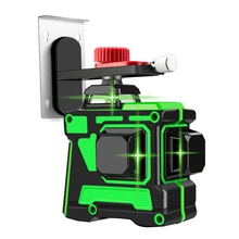 Laser Level 12-Line 3D Wall-mounted Leveler Self-Leveling 360 Degrees Horizontal And Vertical Cross Green Lines With Battery
Laser Level 12-Line 3D Wall-mounted Leveler Self-Leveling 360 Degrees Horizontal And Vertical Cross Green Lines With Battery