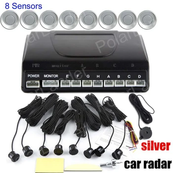 8 Sensor Car Parking Auto Parking Assist Sound Alert Round Shape 4 For Front 4 For Back
8 Sensor Car Parking Auto Parking Assist Sound Alert Round Shape 4 For Front 4 For Back