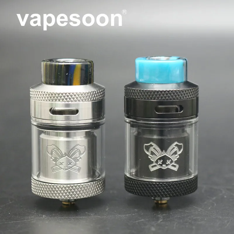 VapeSoon Newest design Dead Rabbit 25mm RTA 2ML/4.5ML Atomizer With Resin Drip tip Single/Dual Coil Rebuild Vape Vaporizer
VapeSoon Newest design Dead Rabbit 25mm RTA 2ML/4.5ML Atomizer With Resin Drip tip Single/Dual Coil Rebuild Vape Vaporizer