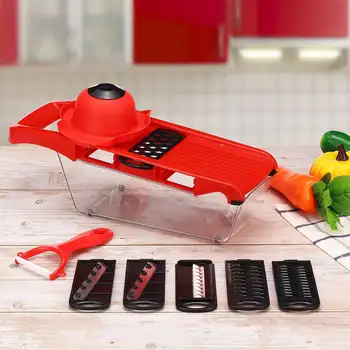 10 in 1 Multi-function Vegetable Fruit Slicer Grater Cutter Peeler Household Shredder Chip Chopper Household Kitchen Tools
10 in 1 Multi-function Vegetable Fruit Slicer Grater Cutter Peeler Household Shredder Chip Chopper Household Kitchen Tools